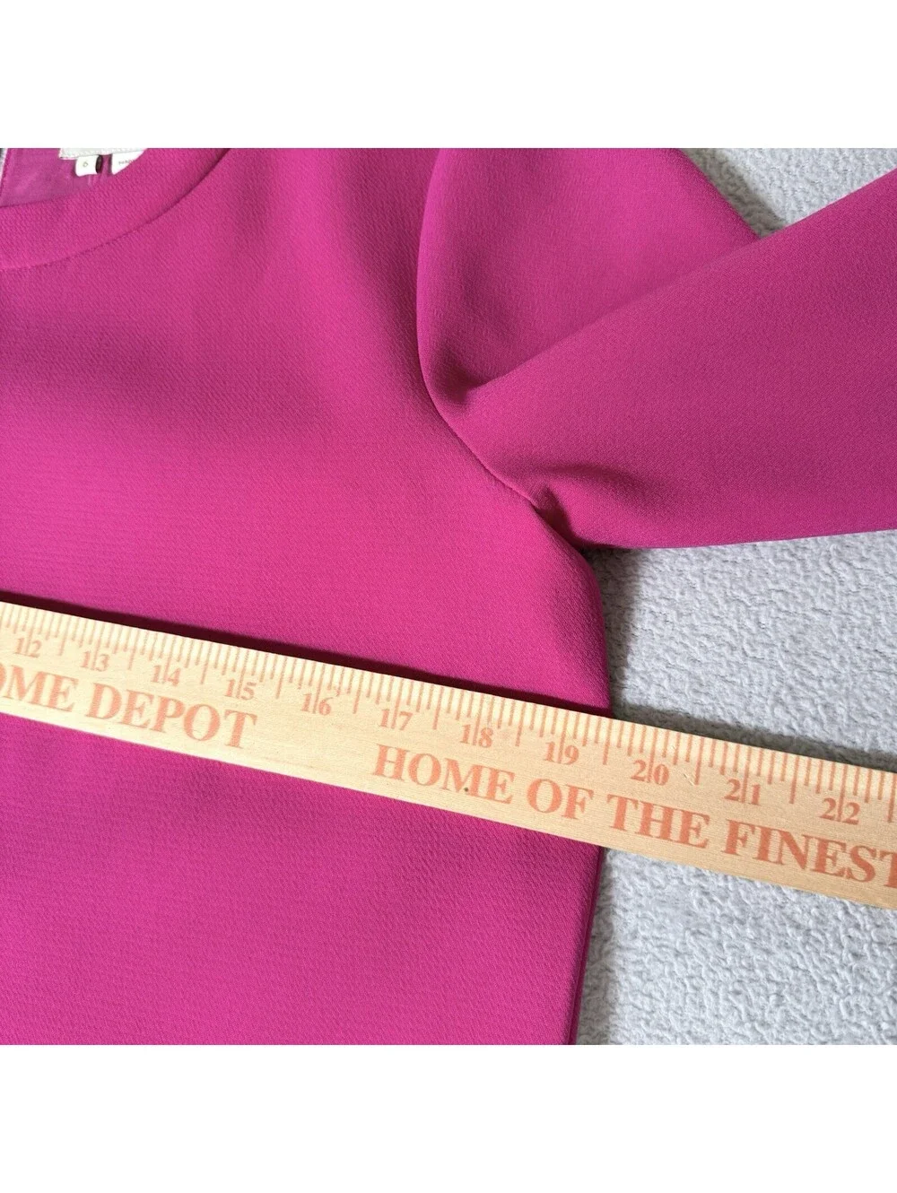 Kate Spade Dress 6 Pink Fuchsia Fancy Meeting You Sweetheart Scallop Demi Shift